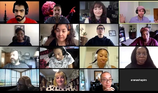 histp zoom meeting game jam